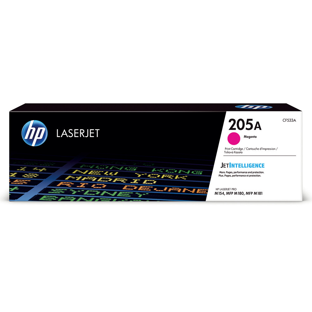 Cartouche toner HP 205A magenta pour imprimante laser
