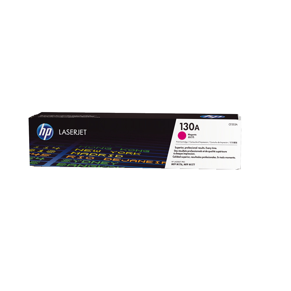 Cartouche toner HP 130A magenta pour imprimante laser