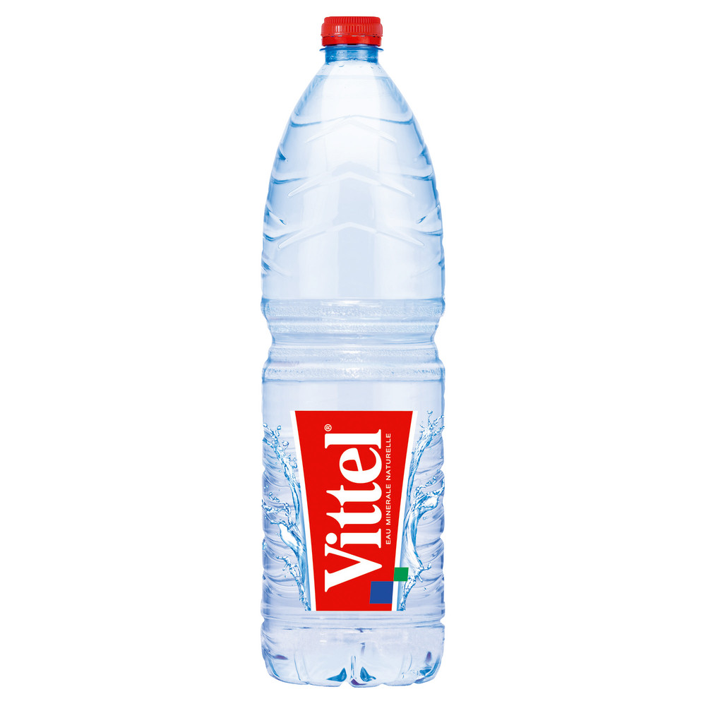 Eau plate Vittel, en bouteille, lot de 12 x 1,5 L