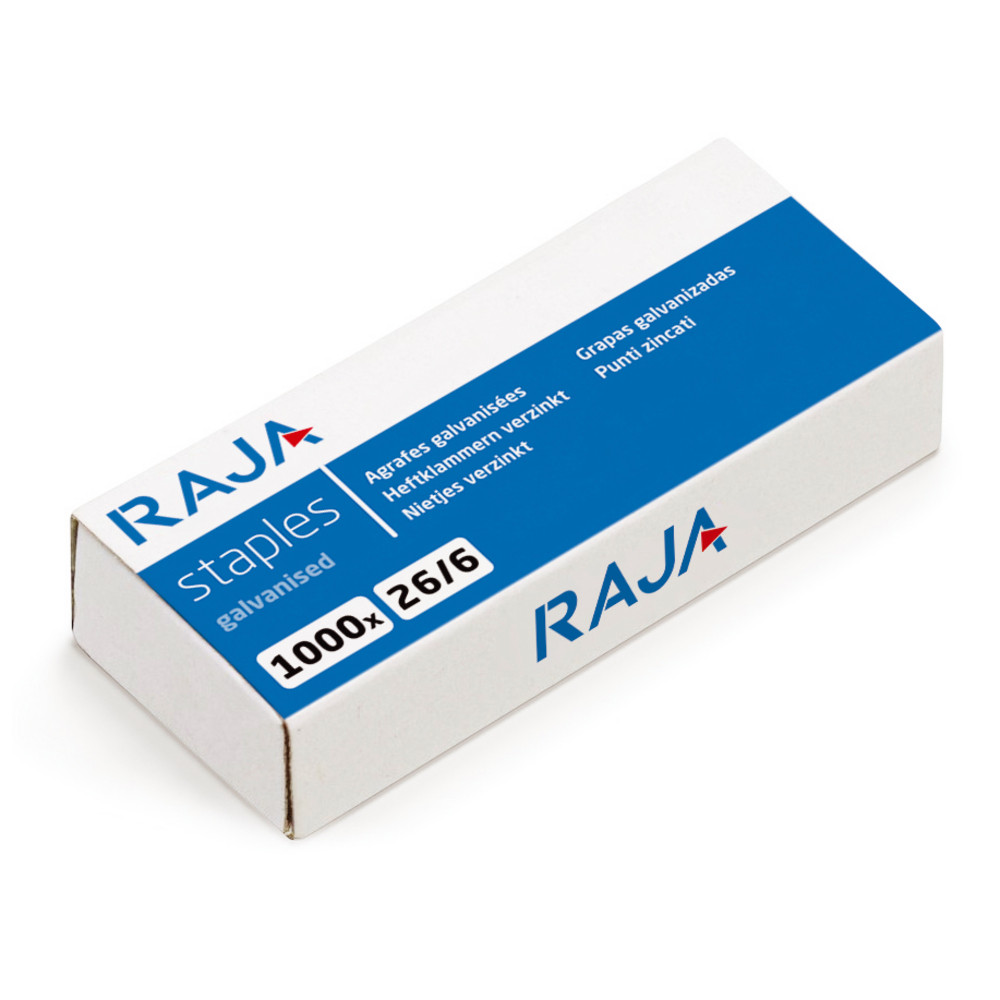1000 agrafes 26/6 Raja