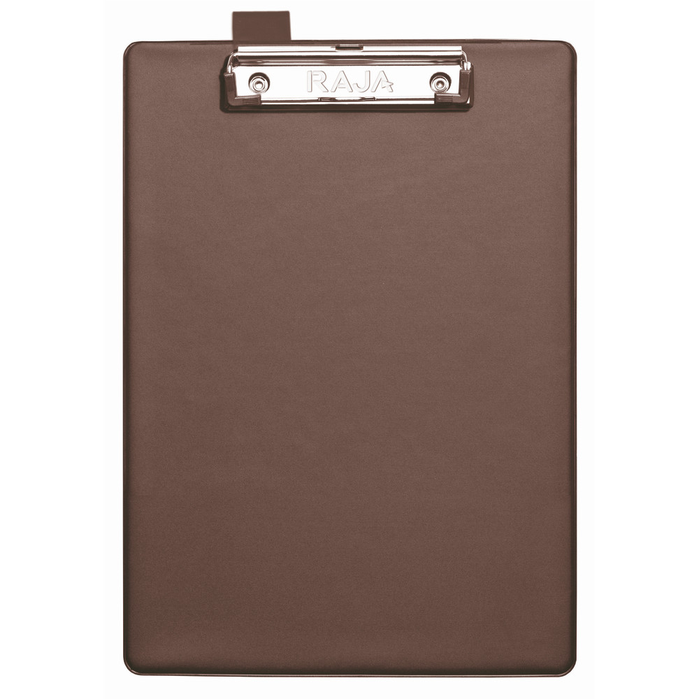 Porte-bloc en polypropylène Raja, 23,5 x 34 cm, coloris noir