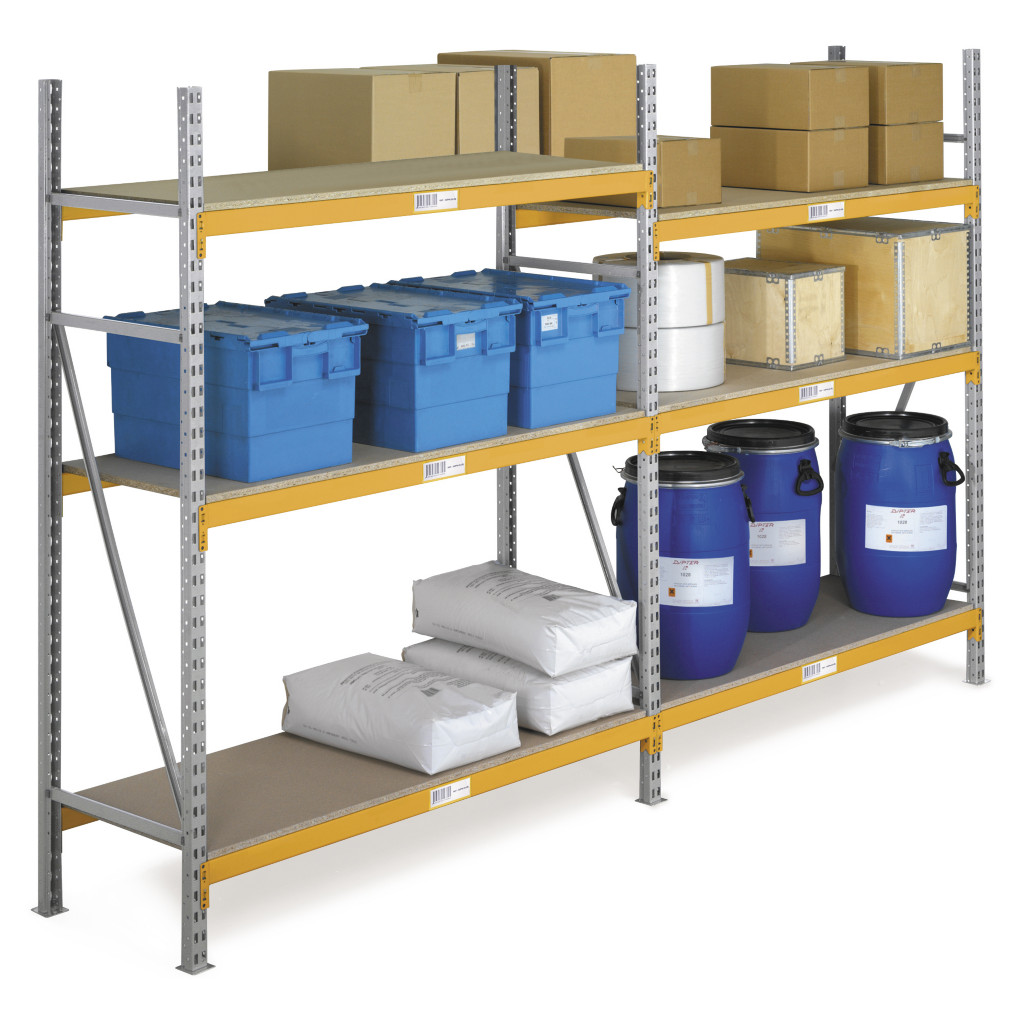 Lot de 2 longerons pour rayonnage Prorack+