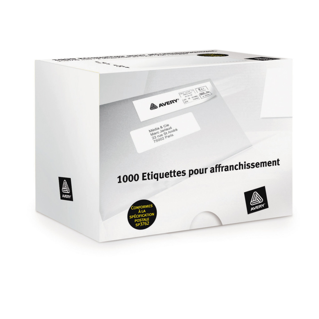 Étiquette d'affranchissement AVERY®