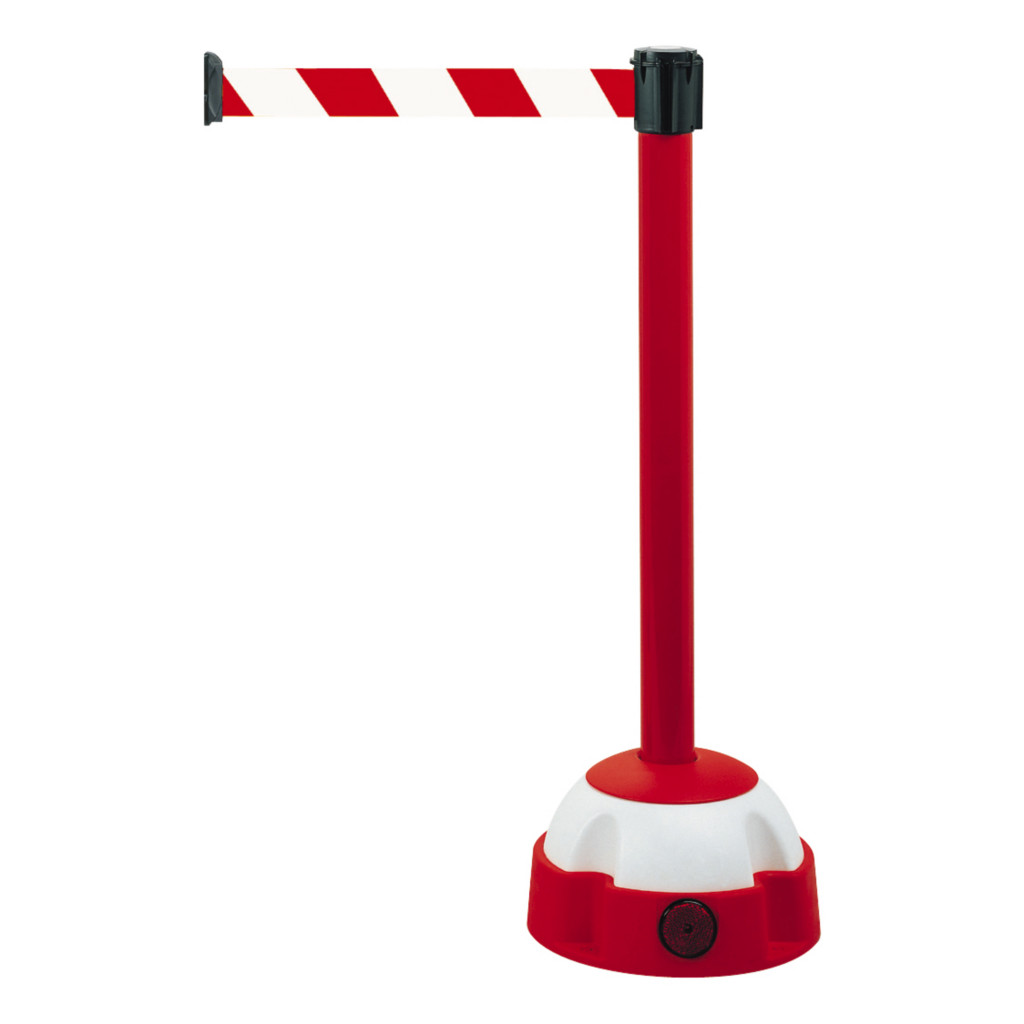 Barrière à sangle étirable