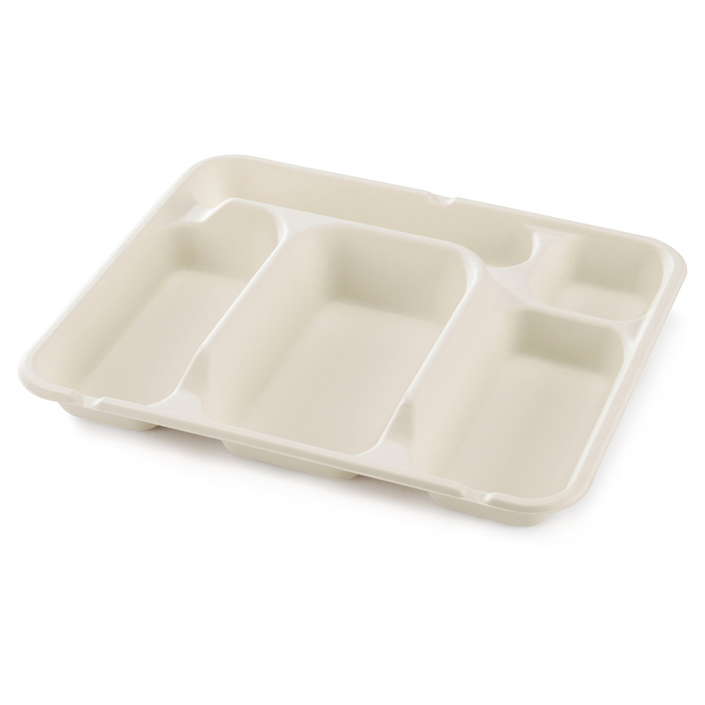 Plateau-repas biodégradable