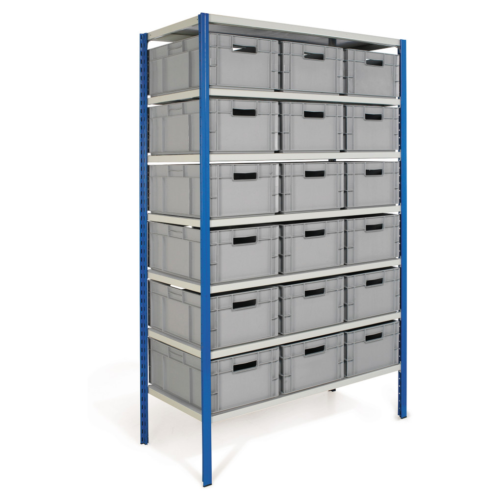 Pack de stockage avec bacs norme Europe
