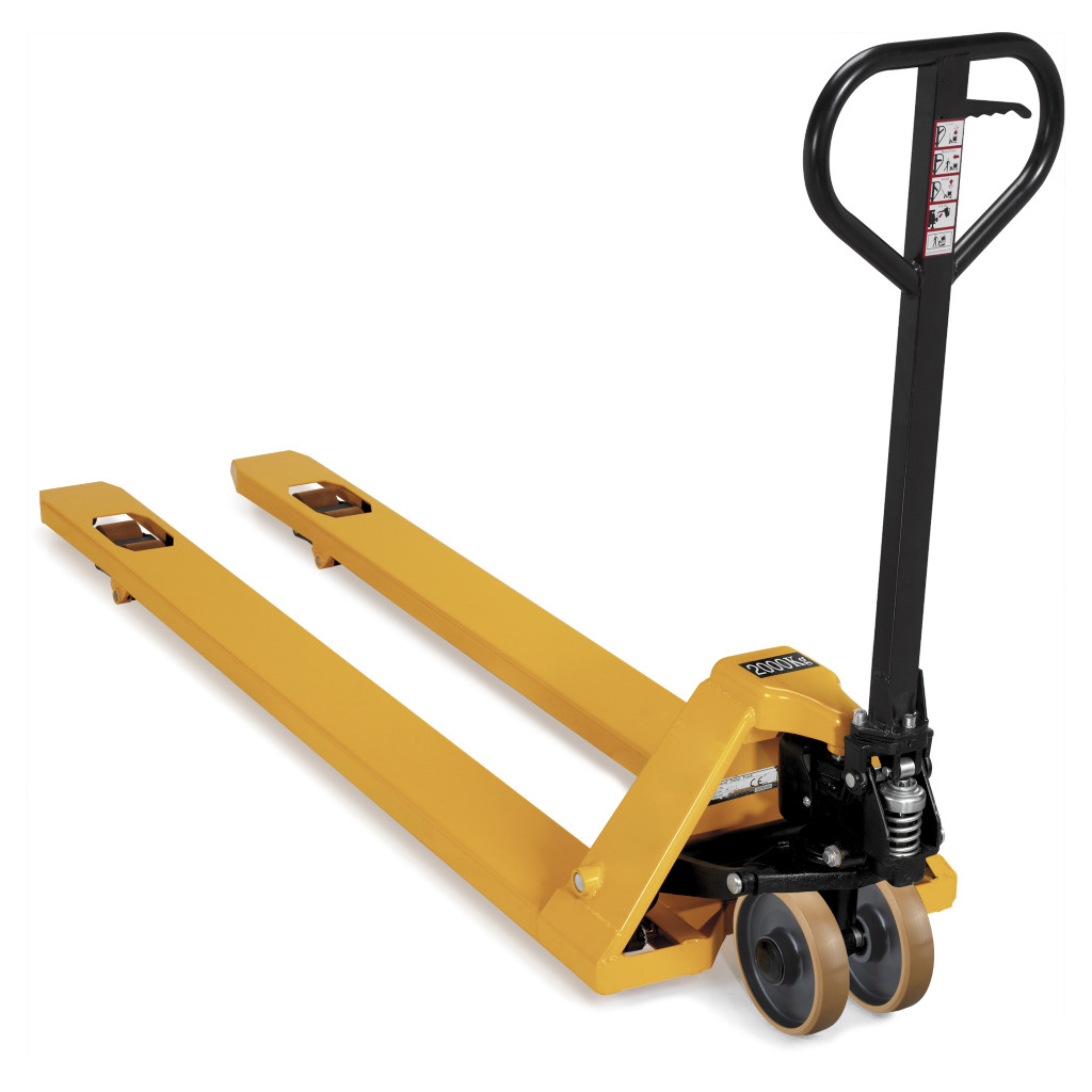 Transpallet a forche lunghe