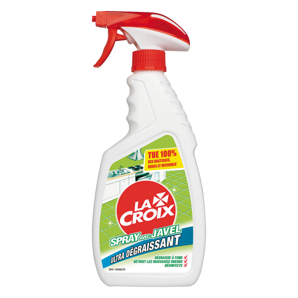 Spray dégraissant javel LA CROIX