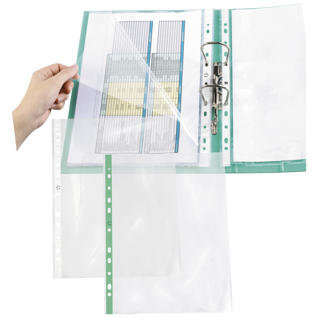 5 Star A4 punched pockets