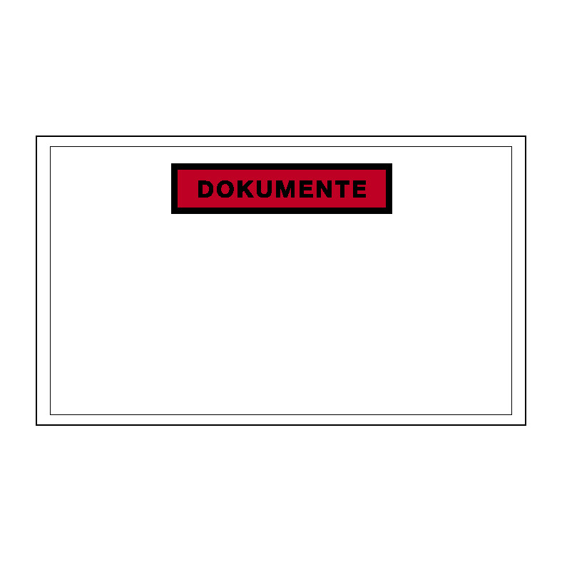 Dokumententaschen Standard-Qualität im 250er Pack