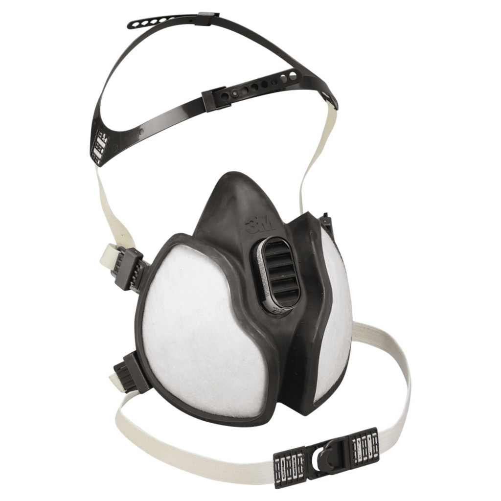 Demi masque antigaz jetable 3M 