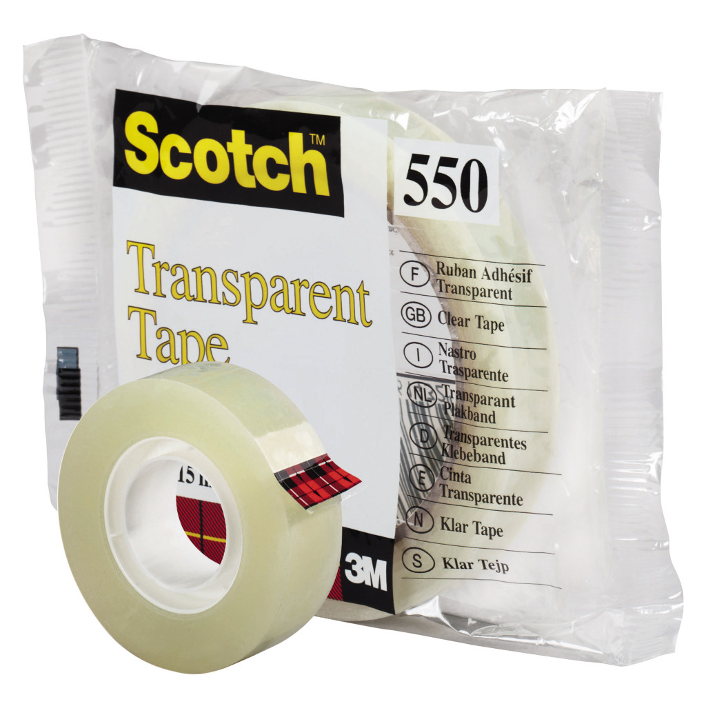 Transparentes Office Klebeband Scotch™ 3M, 33 m Länge