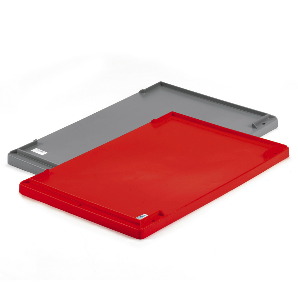 Couvercle pour bac gerbable norme Europe LINPAC