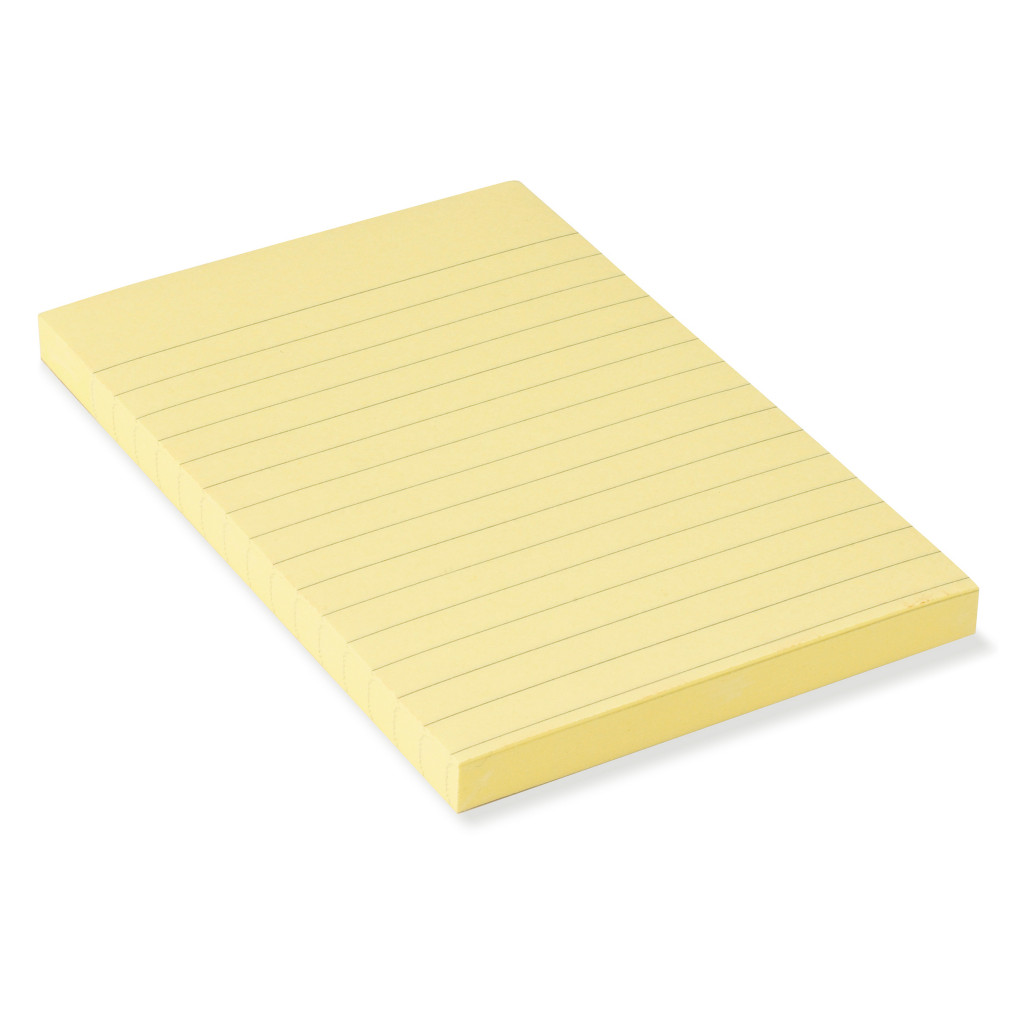 Haftnotizen Post-it liniert