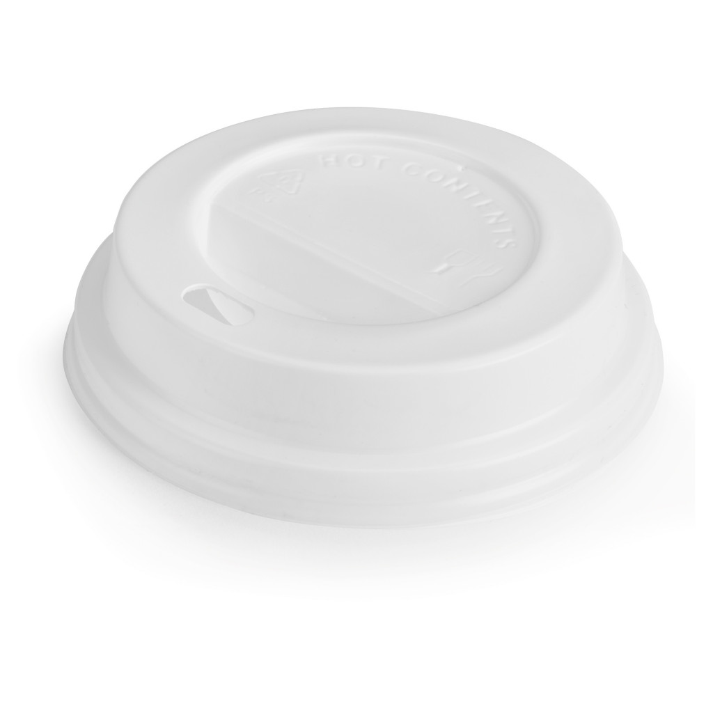 Couvercle plastique pour gobelets