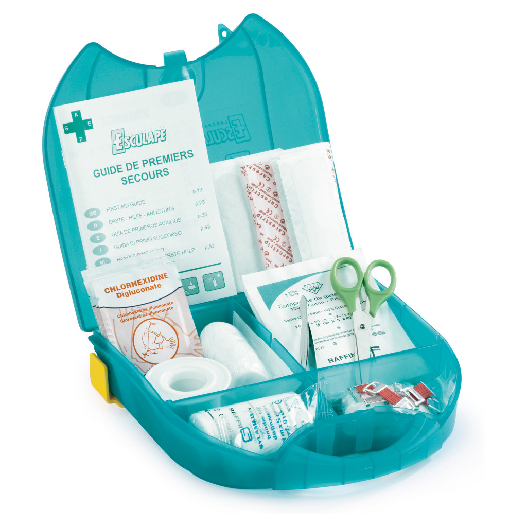 Coffret médical standard pour 1 à 4 personnes