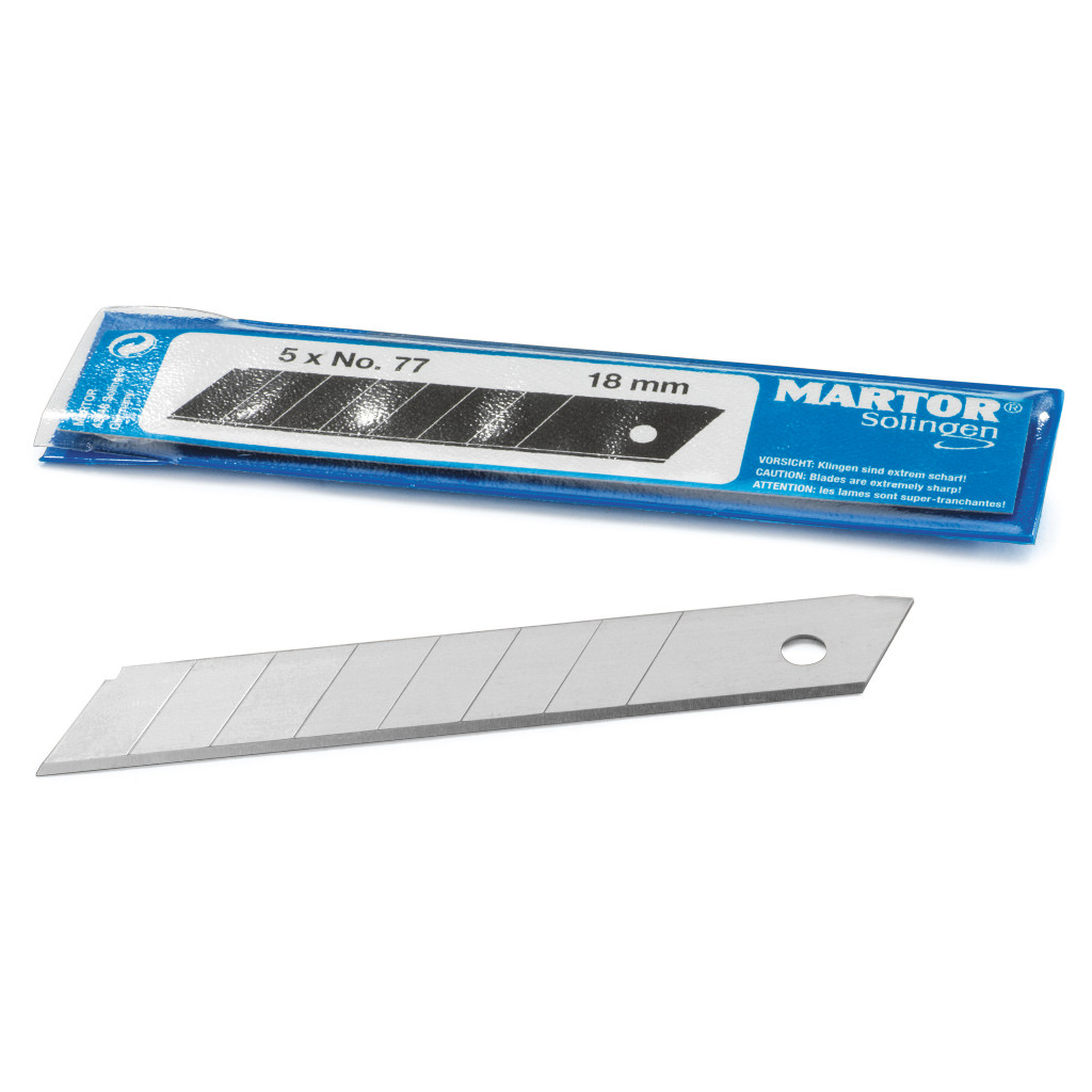Étui de 50 lames 18 mm pour cutter Cuttex MARTOR®