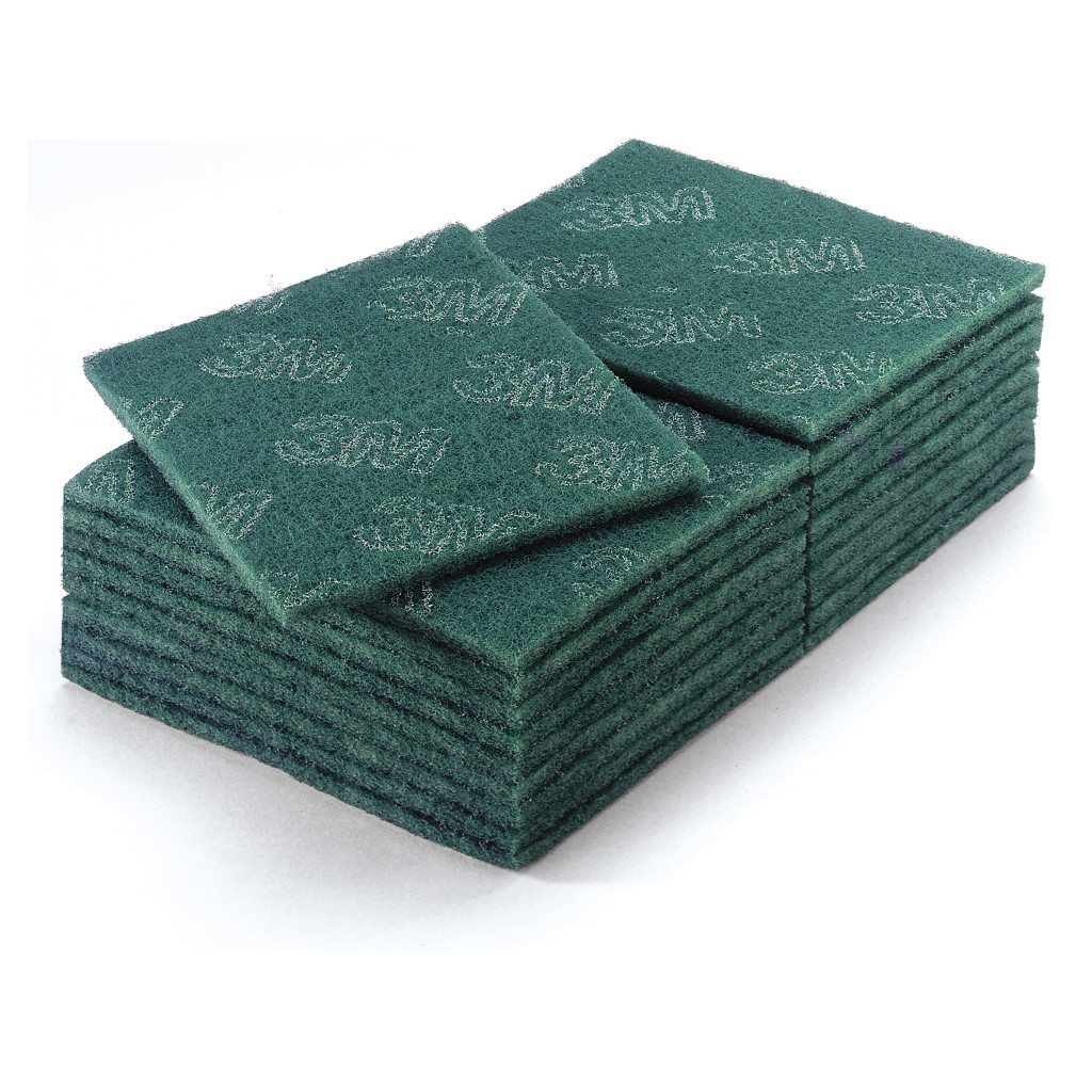 Tampon à récurer vert Scotch-Brite™ 3M 