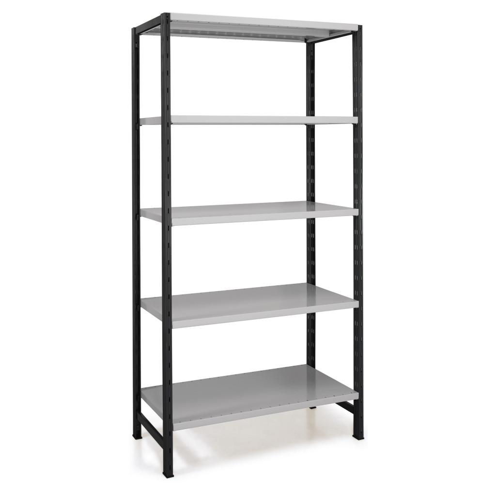 Rayonnage tôlé à claire-voie universel hauteur 202 cm