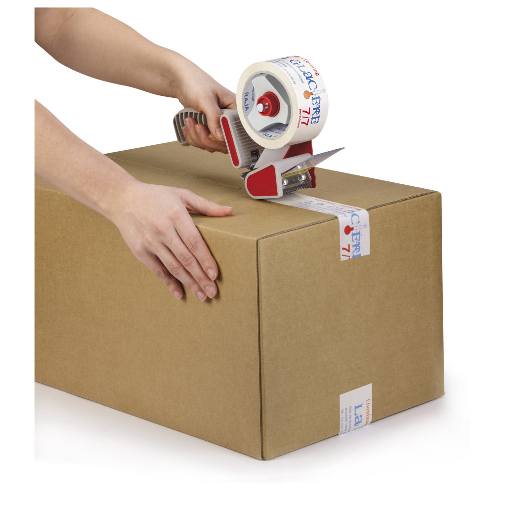 PP-Packband mit Firmenaufdruck RAJATAPE 