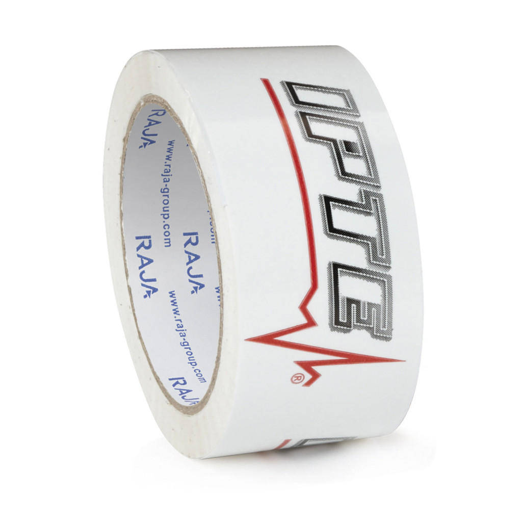 PP-Packband mit Firmenaufdruck RAJATAPE 
