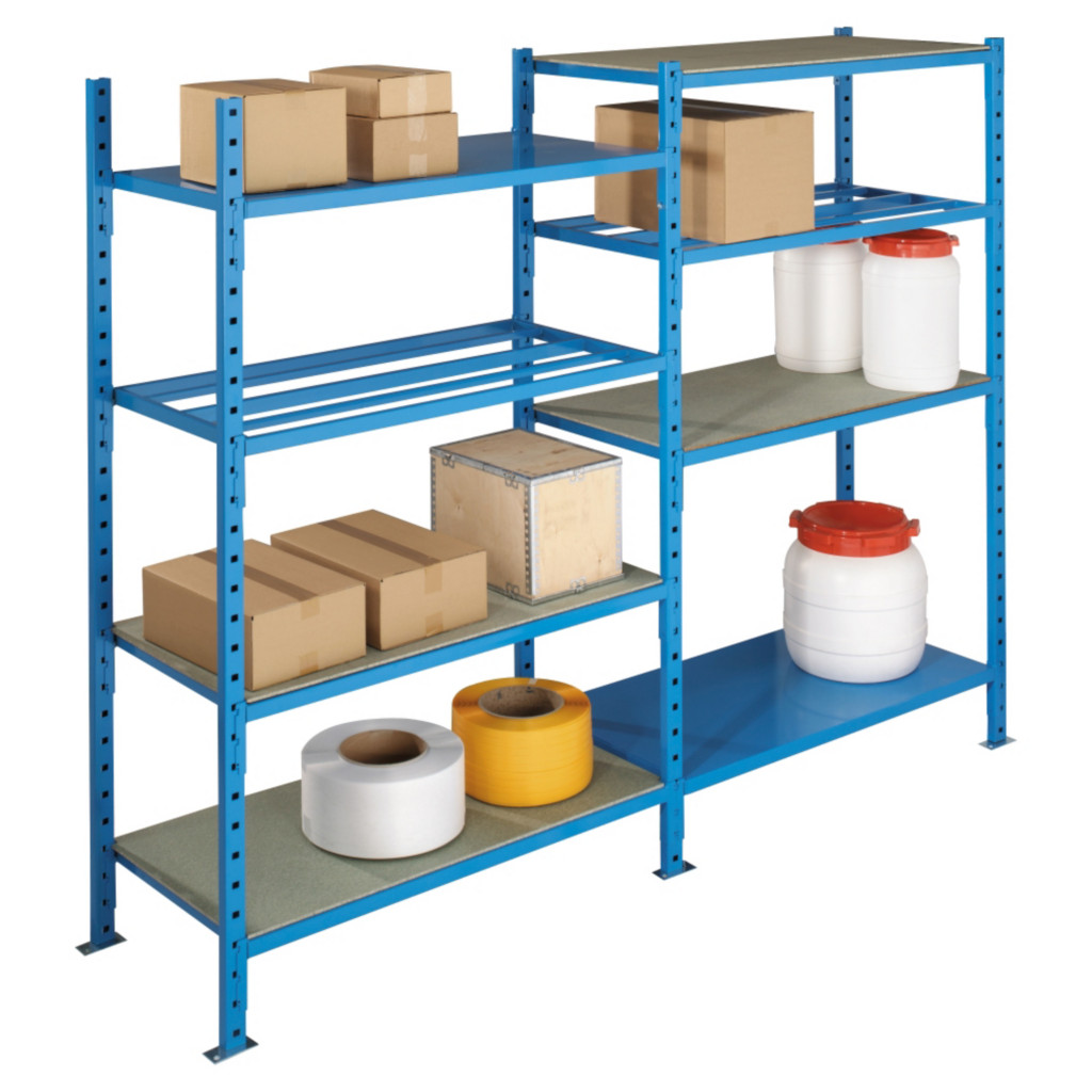 Rayonnage semi-lourd complet Fliplus 125 cm