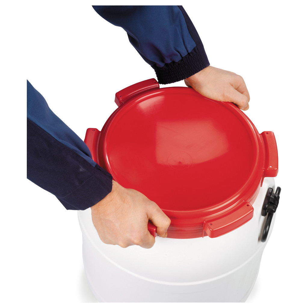 Baril plastique à grande ouverture CURTEC