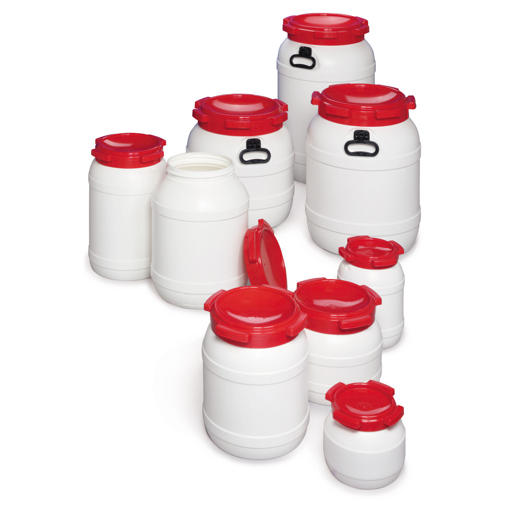 Baril plastique à grande ouverture CURTEC