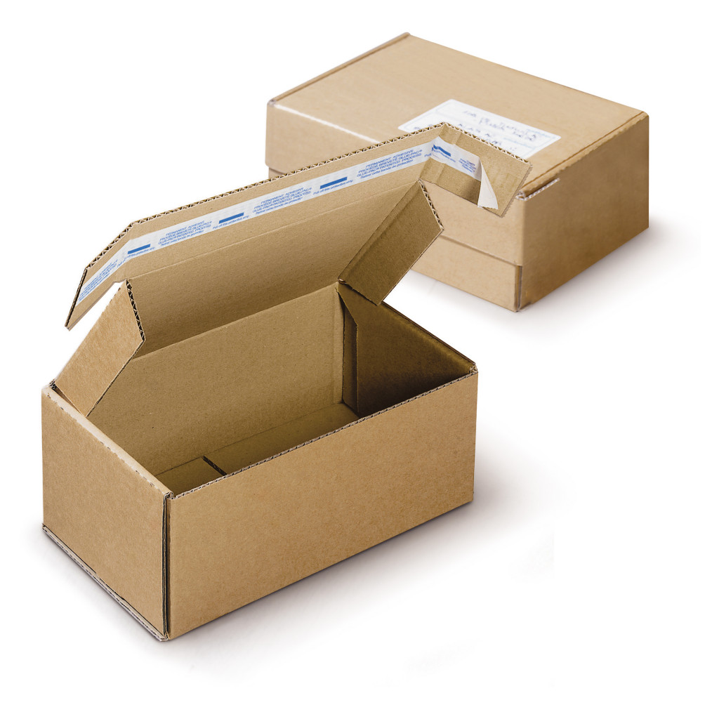 Scatole postali con chiusura adesiva Fastobox
