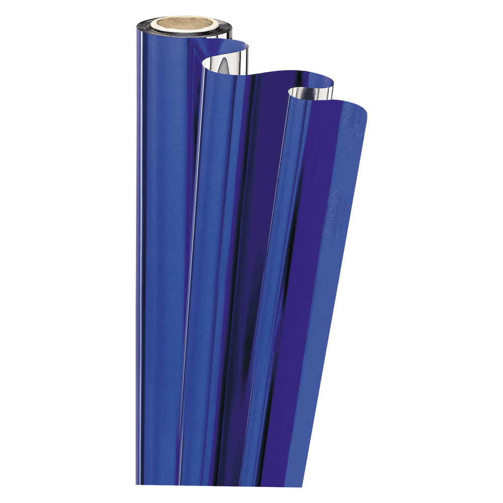 Metallic gift wrap
