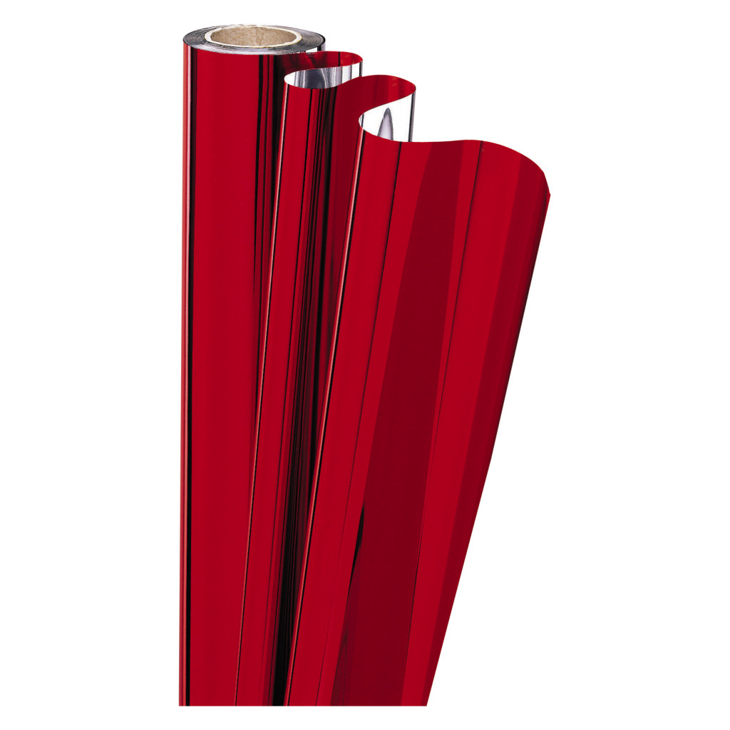 Metallic gift wrap
