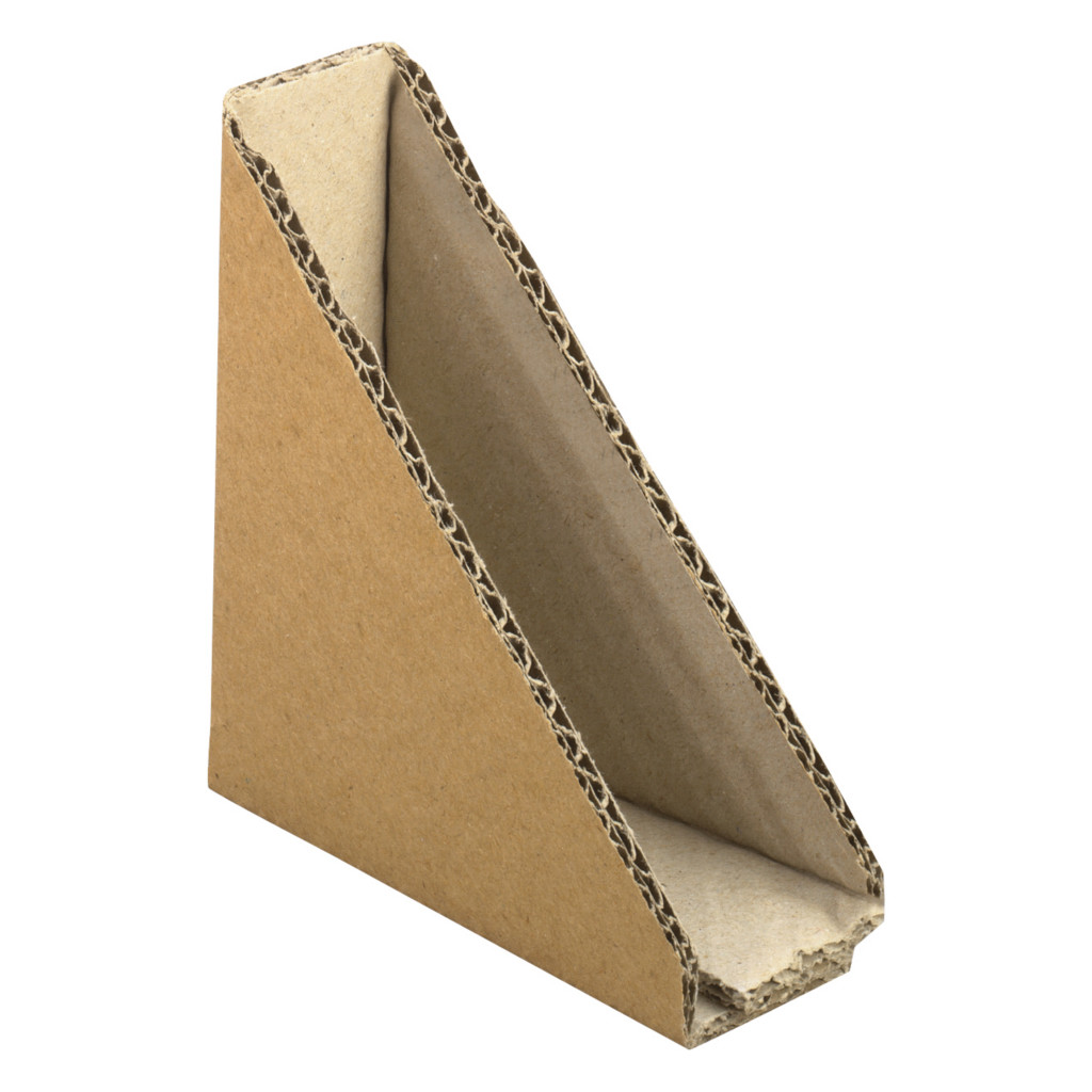Coin triangulaire en carton
