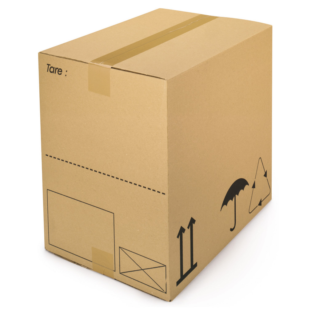 Caisse carton modèle 