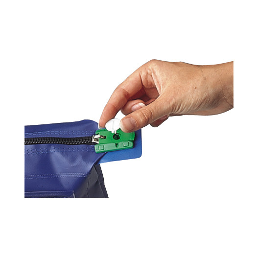 Scellé plastique pour pochette navette