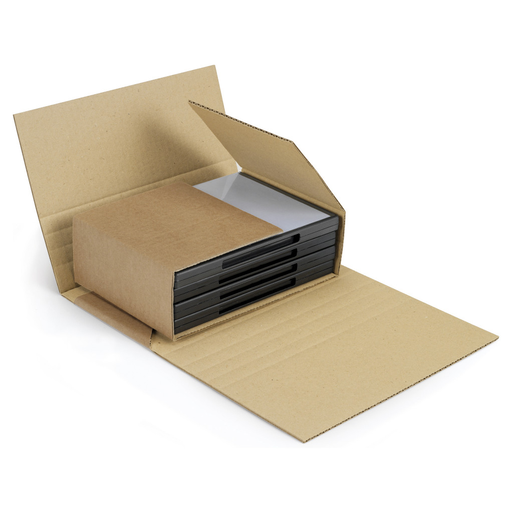 Etui-croix postal carton Médiabox Eco