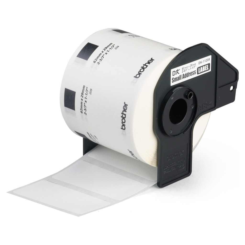 Étiquette  pour imprimantes Brother QL560VP, QL570 et QL650TD 