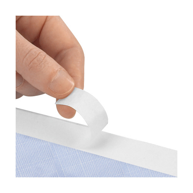Enveloppe commerciale 80 g / m² à fermeture adhésive et bande protectrice