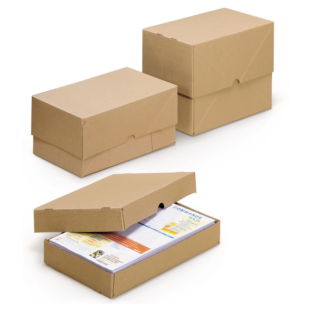 Teleskopschachtel Easypack, braun