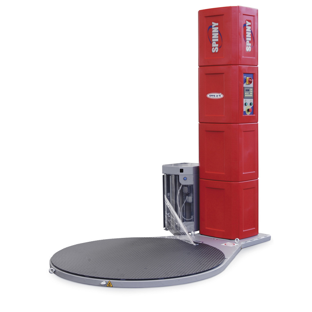 Halbautomatischer Palettenwickelmaschine SPINNY  Modell S300
