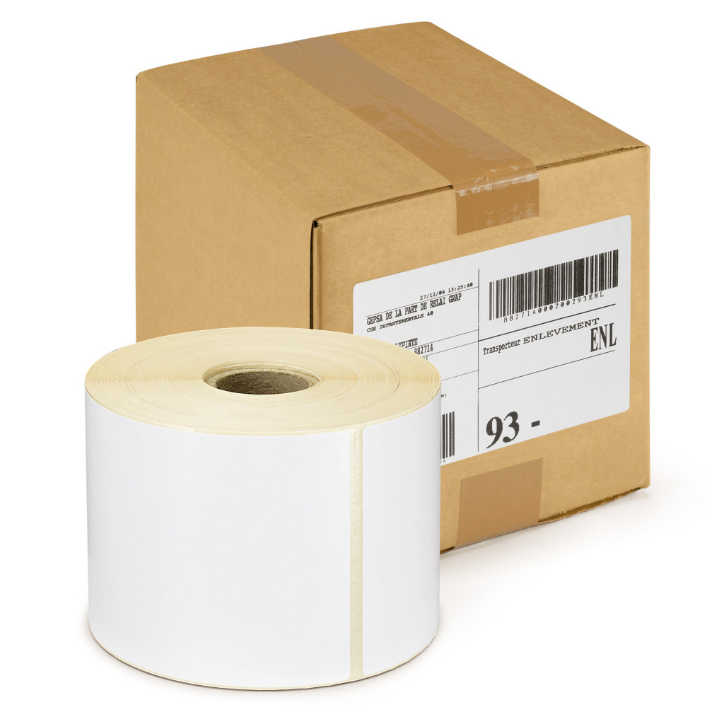 Étiquette papier thermique direct mandrin 40 mm