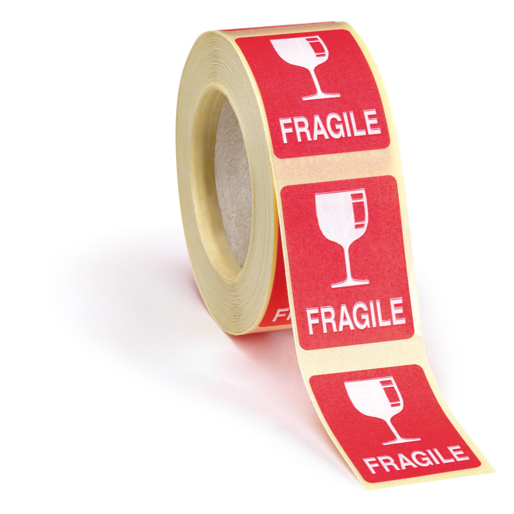 Etichette segnaletiche per confezioni piccole