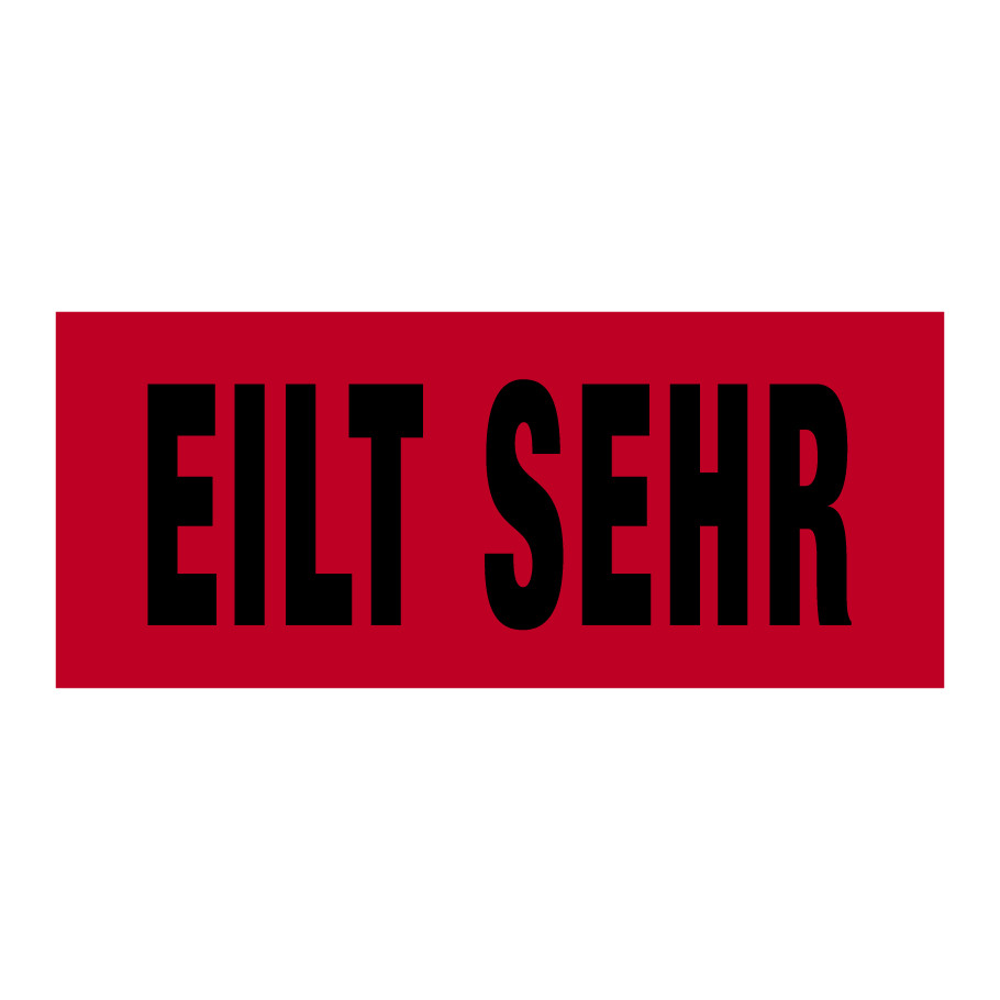 Etiketten für Päckchen und Briefumschläge