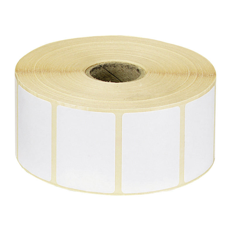 Thermo-Papier Etiketten auf der Rolle