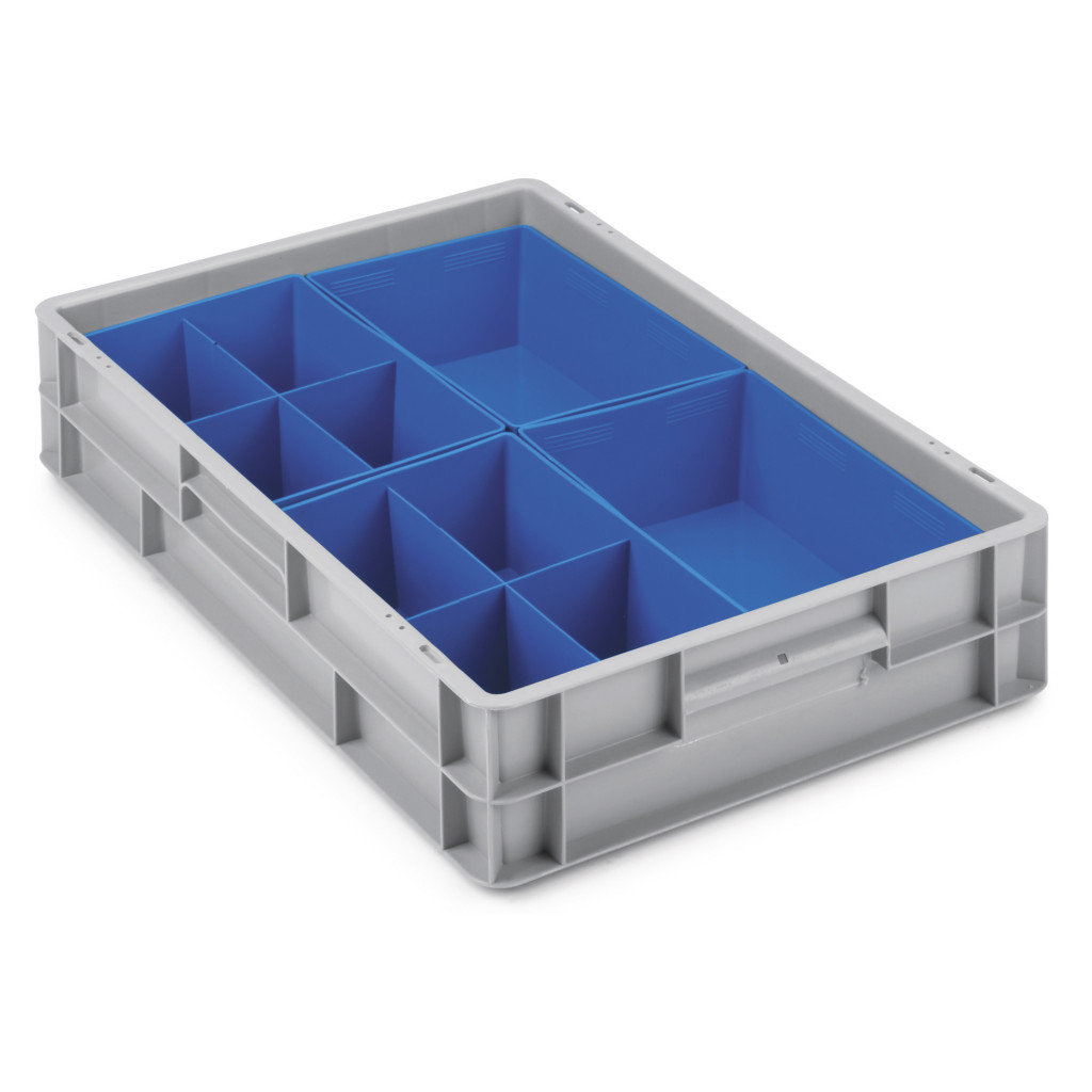 Cubetas separadoras para caja norma Europa