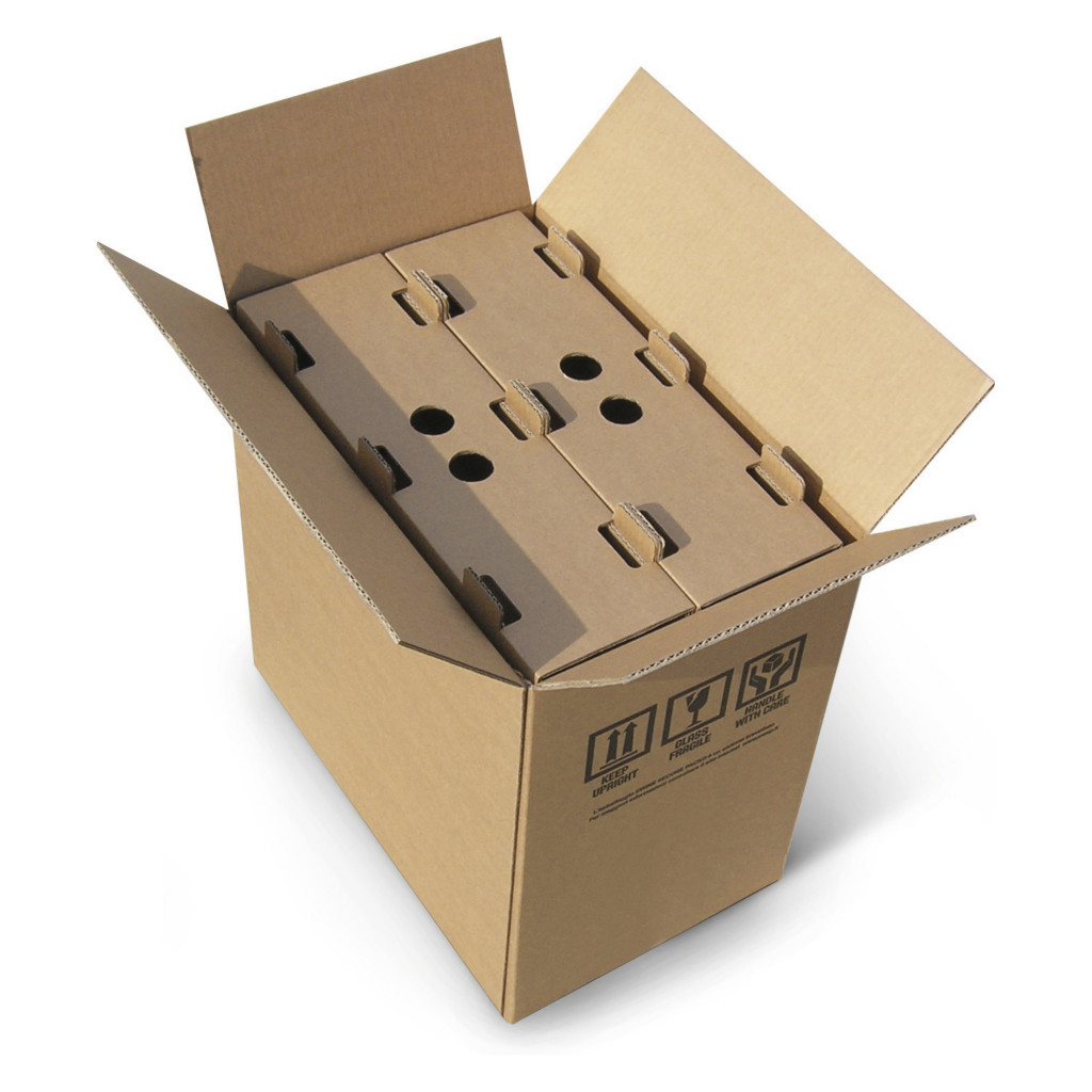 Scatole omologate per spedizione bottiglie EWINE