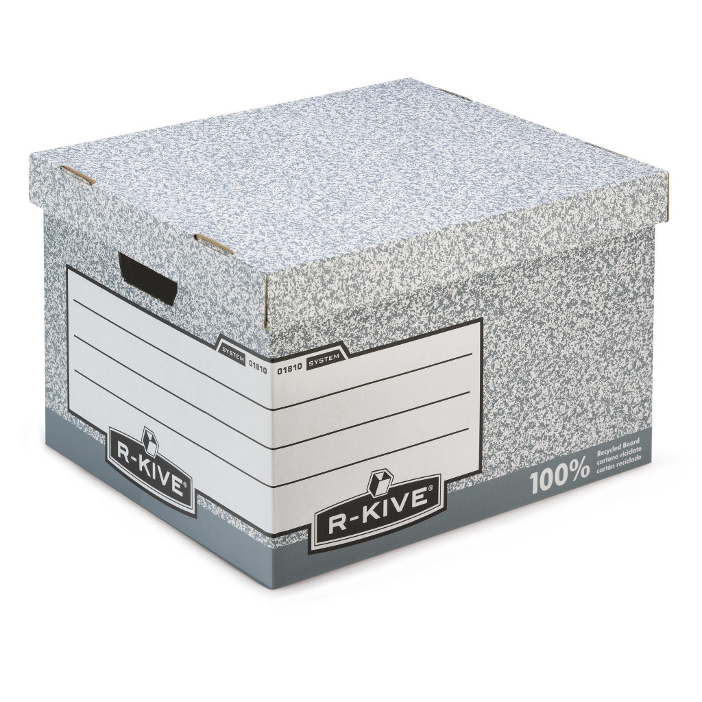 R-KIVE two-piece, cardboard archive boxes