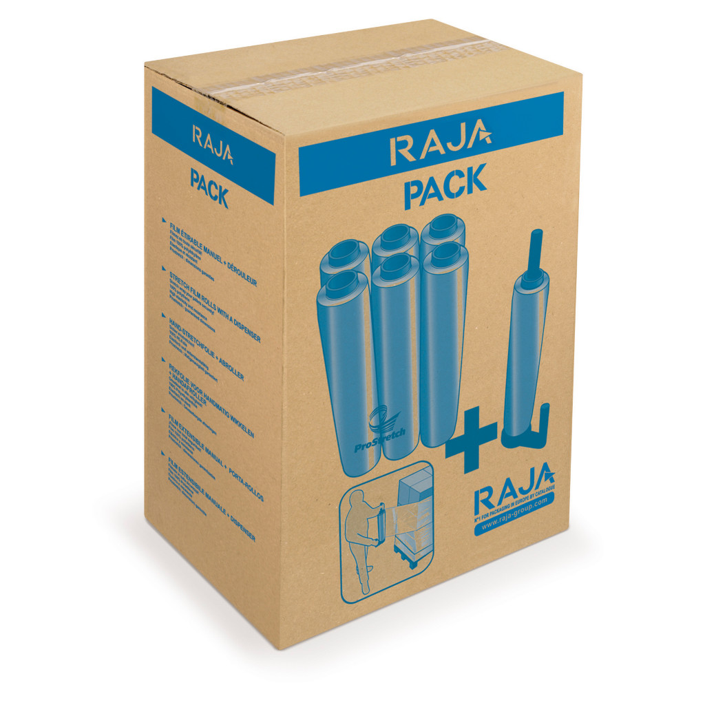 Pack film étirable cast transparent RAJASTRECH