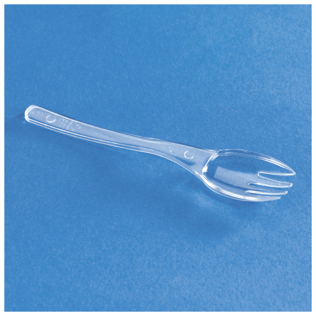 Mini couvert aspect cristal