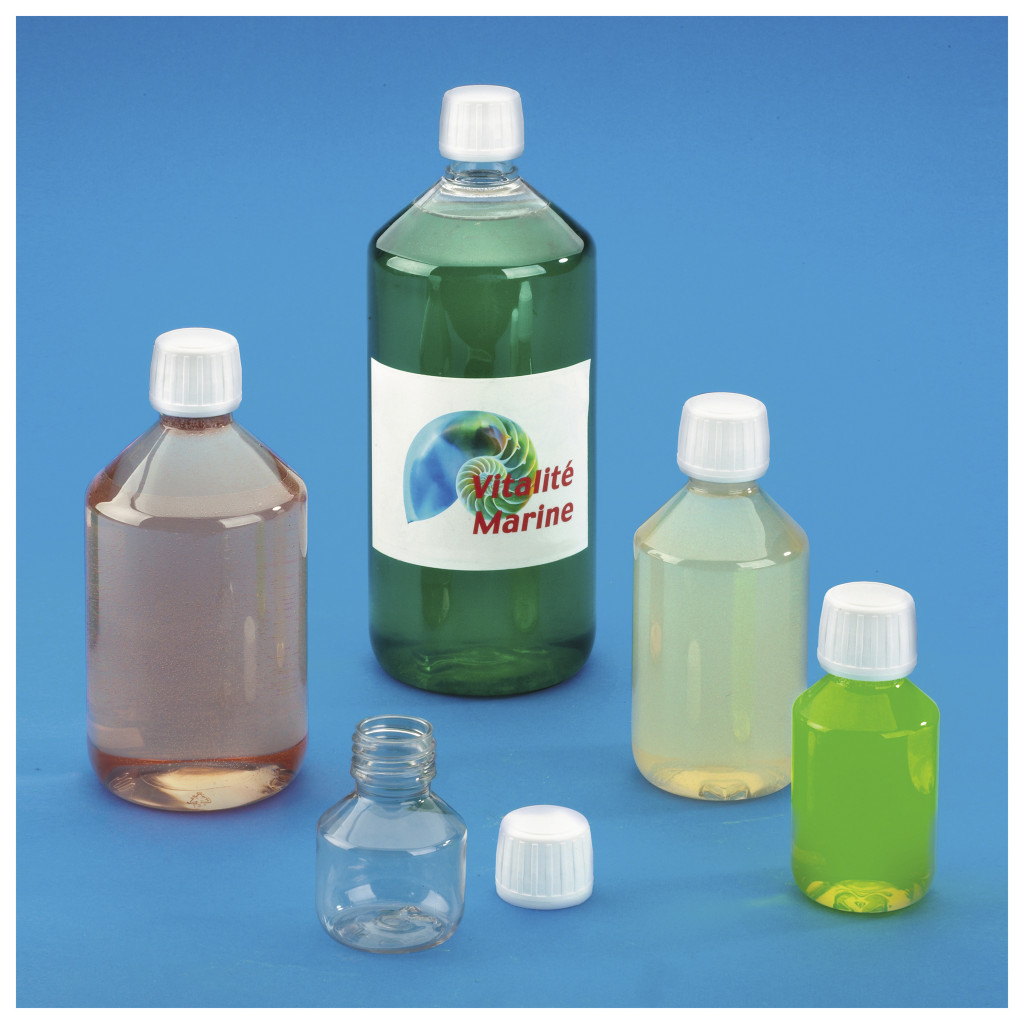 Flacon PET transparent
