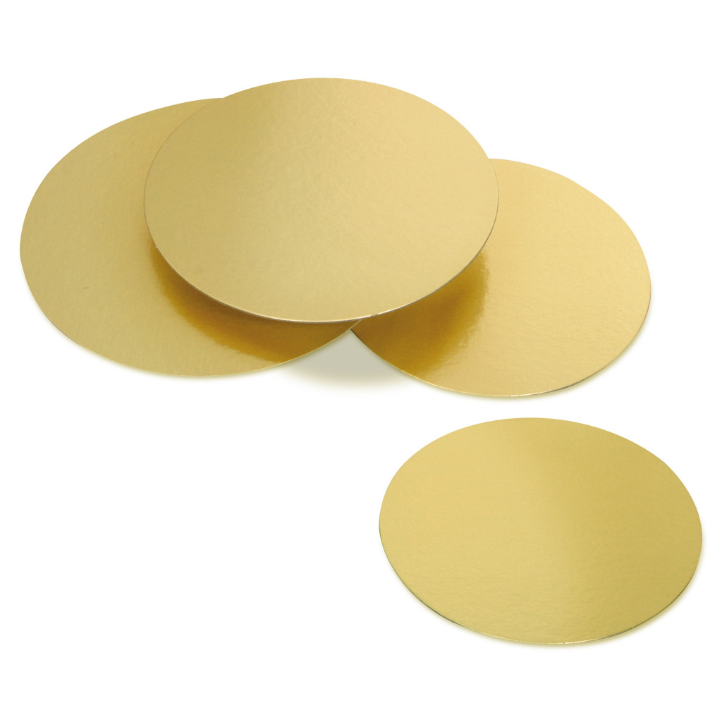 Rond pâtissier doré